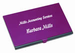Business card cases and holders